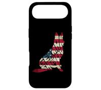 German Shepherd American Flag 4th of July Funny Dog Lover Coque pour iPhone Air