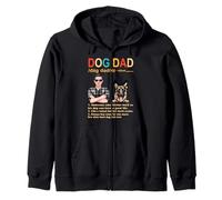 German Shepherd Dog Dad Definition Funny Fathers Day Sweat à Capuche