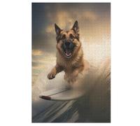 German Shepherd Puzzles Adultes 1000 Pièces Puzzle Adulte Jeu Éducatif Challenge Toy en Bois pour EnfFourmis 78×53cm