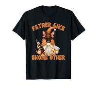 German Shepherd Whiskey Dad Saying for Fathers Day GNOME T-Shirt