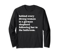 German Shepherd Woman Manche Longue