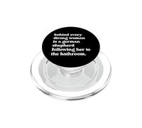 German Shepherd Woman PopSockets PopGrip pour MagSafe