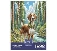 German Shorthaired Pointer Puzzle 1000 Pièces Educa Jouet en Bois Divertissement Créatif Décoration Intérieure Jeu Éducatif Challenge Toy pour Adultes Et Enfants À Partir De 12 Ans 70x50cm/1000pcs