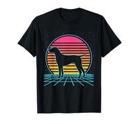 German Shorthaired Pointer Retro Vintage 80s Style Dog Lover T-Shirt
