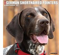 Willow Creek Press, Just German Shorthaired Pointers Calendrier mural 2027