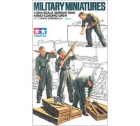 GERMAN TANK AMMO-LOADING CREW (4 Fig) - TAMIYA 1/35 PLASTIC KIT