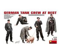German Tank Crew At Rest - 1:35e - Miniart G