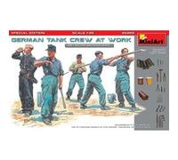 German Tank Crew At Work.special Edition - 1:35e - Miniart G