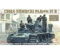 German Tank Pz.kpfw.ivb'21 Panzerdivisio (neu) 1943- 1:72e - Mirage Hobby