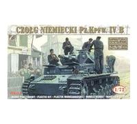 German Tank Pz.kpfw.ivb'21 Panzerdivisio (neu) 1943- 1:72e - Mirage Hobby G