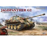 Maquette Char German Tank Sd.kfz.173 Jagdpanther G2 Rye Field Model 5031 1/35ème