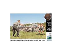 German Tankers - A Break Between Battles - Master Box Mb35149