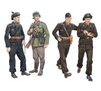 German the 7th Armored Division Tank Crew Blitzkrieg 1940 (Plastic model)