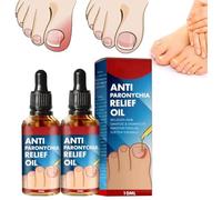 German Toenail Plus Anti Paronychia Relief Oil, 10ml Anti Paronychia Relief Oil, Toe and Fingernail Repair for Damaged Discolored Thick Nails, Professional Toenail Relief Tool. (2Pcs)