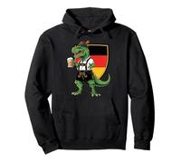 German Trex Dinosaur Lederhosen Oktoberfest Bière Sweat à Capuche
