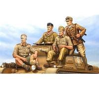 German Tropical Panzer Crew - 1:35e -
