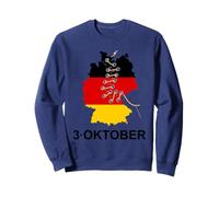 German Unity Day Vintage 90s Allemagne 3 Octobre 1990 Octobre Sweatshirt