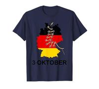 German Unity Day Vintage 90s Allemagne 3 Octobre 1990 Octobre T-Shirt