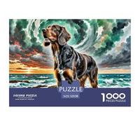 German Wirehaired Pointeur 1000 Pièces Puzzles Collection Spéciale Qualité Premium Stimulant Cadeau Enfants À Partir De 14 Ans 52x38cm/1000pcs