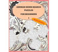 German Word Search Puzzles for Beginners 1