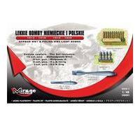 German Wwi & Polish Wwii Light Bombs German Wwi & Polish Wwii Light Aircraft Bombs 1914- 1:48e - Mirage Hobby G