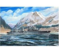 Trumpeter Maquette destroyer allemand Z-28 1945 1:700
