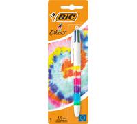 GermanBIC 4 couleurs message Tie Dye DAST stylo blister 1pc