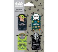 GermanDisney fashion Mandalorian Marque-page magnétique 4 pcs. Mix