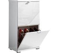 Germania 8484 - Colorado Kit Meuble à Chaussures, Bois, Blanc, 53 x 30 x 91 cm