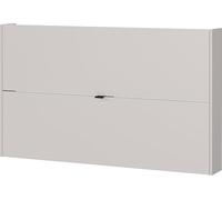 Germania Armoire à Chaussures 1392-605 GW-Ameca, en Cashemire/Chêne de Navarra, avec Faible Profondeur - idéale pour Les couloirs étroits, 140 x 83 x 18 cm (LxHxP)