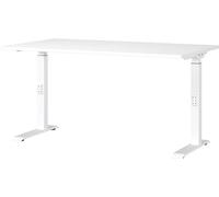 Germania Bureau 7904-84, en Blanc, Hauteur Moyenne, 140 x 91 x 80 cm (LxHxP)