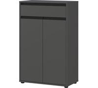 Germania Commode 2202-547 GW-Lemont, en Graphite, avec Amortissement des Portes et des tiroirs, 63 x 98 x 34 cm (LxHxP)