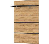 GERMANIA DIE MÖBELMACHER Vestiaire Ouvert 3475-562 GW-Lissabon, en Anthracite/Chêne navarra-repro, 96 x 147 x 30 cm (l/h/p)