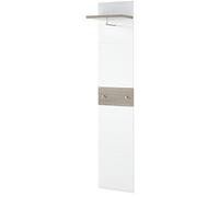 GERMANIA DIE MÖBELMACHER Vestiaire Ouvert 3968-542 GW-Malou, en Chêne-Nelson repro/Blanc Structure, 39 x 195 x 30 cm (l/h/p)