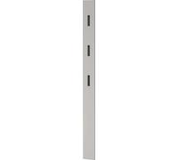 Germania Panneau Porte-manteau 3728-572, En Gris (Cachemire), Avec 3 Patères Déployables En Métal, 15 x 170 x 3 cm (l x h x p)