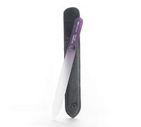 GERMANIKURE Lime à ongles en cristal tchèque dans étui en cuir daim - GYPSY SOUL WARRIOR SPIRIT - Produits professionnels de manucure et pédicure pour un modelage facile des ongles naturels