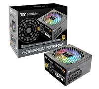 Thermaltake Alimentation électrique Germanium Pro 750 W RGB ATX 3.1 80Plus Gold Modulaire