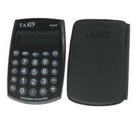 GermanPocket Calculatrice de poche à 8 chiffres TG-819 noire