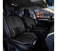 Germansell Karomix Lot de 2 housses de siège pour Chevrolet Trax à partir de 2013 Noir/Beige