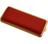 GERMANUS Étui à cigarettes - Fabriqué en Allemagne - Cerf rouge - 85 mm ou 100 mm - Fin