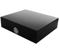GERMANUS Humidor cave à cigares "Movel" avec hygromètre et Humidifier et Manuel GERMANUS Noir