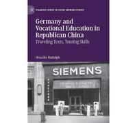 Germany And Vocational Education In Republican China