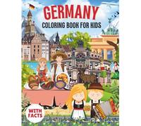 Germany Coloring Book for kids with facts