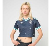 Adidas Maillot 'Germany 26 Away' Cropped Femme Bleu marine/turquoise/menthe/blanc Taille XS