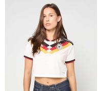 Adidas Maillot Allemagne 26/27 Home Cropped Replica Femme Manches Courtes Blanc S