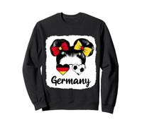 Germany Drapeau de la Allemagne Fille Supporters Allemands Sweatshirt