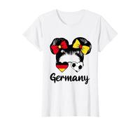 Germany Drapeau de la Allemagne Fille Supporters Allemands T-Shirt