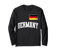 Germany - Drapeau de la Allemagne - Supporters Allemands Manche Longue