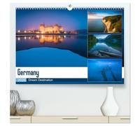 Germany - Dream Destination (High Quality Premium Wall Calendar 2026 DIN A2 landscape),CALVENDO 12 Month Wall Calendar: The most stunning places in Germany