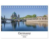 Germany dreamlike places (Desk Calendar 2026 DIN A5 landscape), CALVENDO 12 Month DeskCalendar: Germany Hidden Pearls: Calendar Full of Beauty